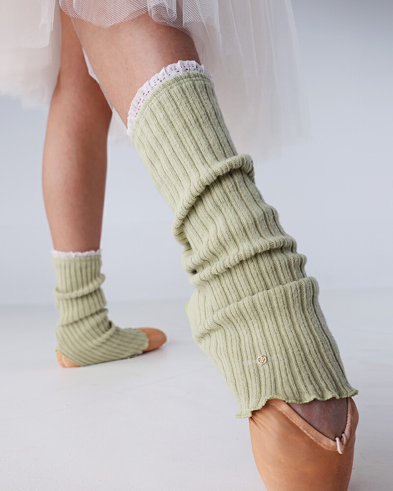 levdance ストレッチレース レッグウォーマー levdance ストレッチ