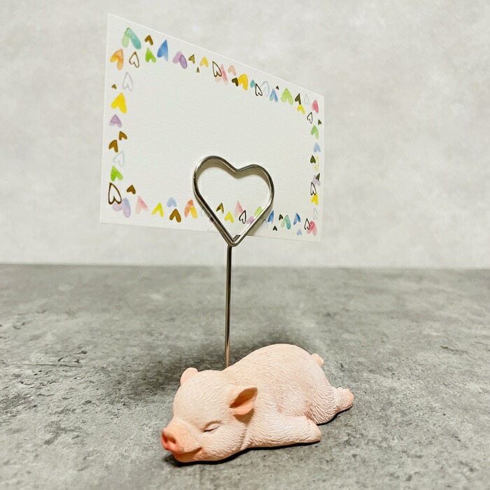 楽天市場】可愛いブタちゃんのメモホルダー woobia ウービア 子豚