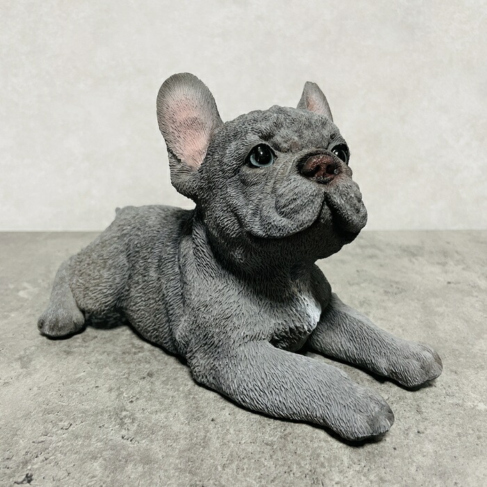 楽天市場】かわいい 犬 置物 高さ13cm フレンチブルドッグ woobia