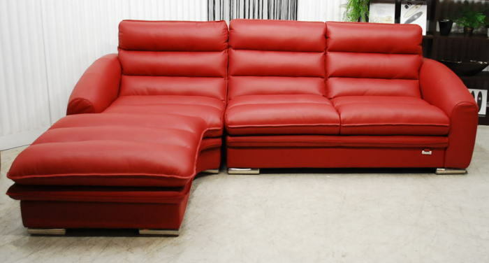 楽天市場】【開梱設置付】 アウトレット 未使用 イタリア本革