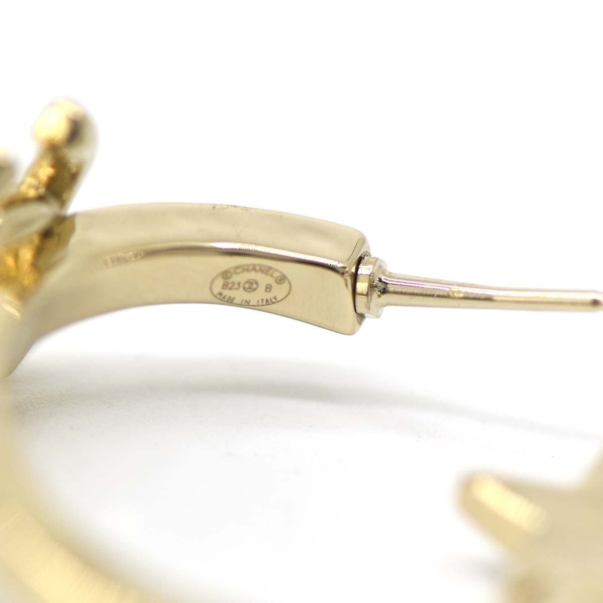 楽天市場】質屋 シャネル CHANEL フープピアス ココマーク 星 ライン