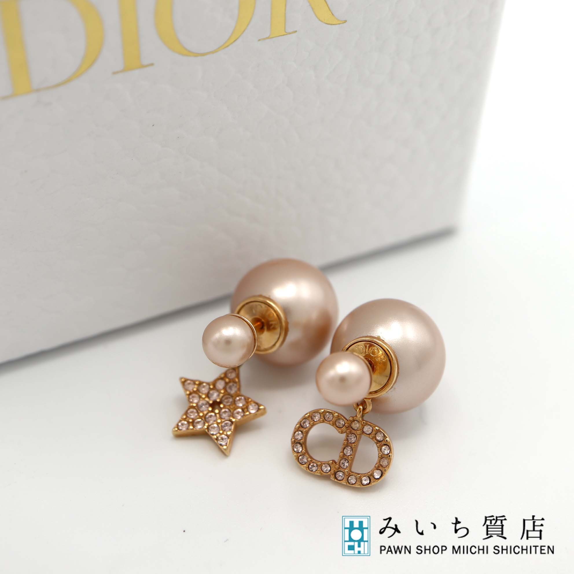 楽天市場】質屋 Christian Dior ディオール ピアス トライバルピアス