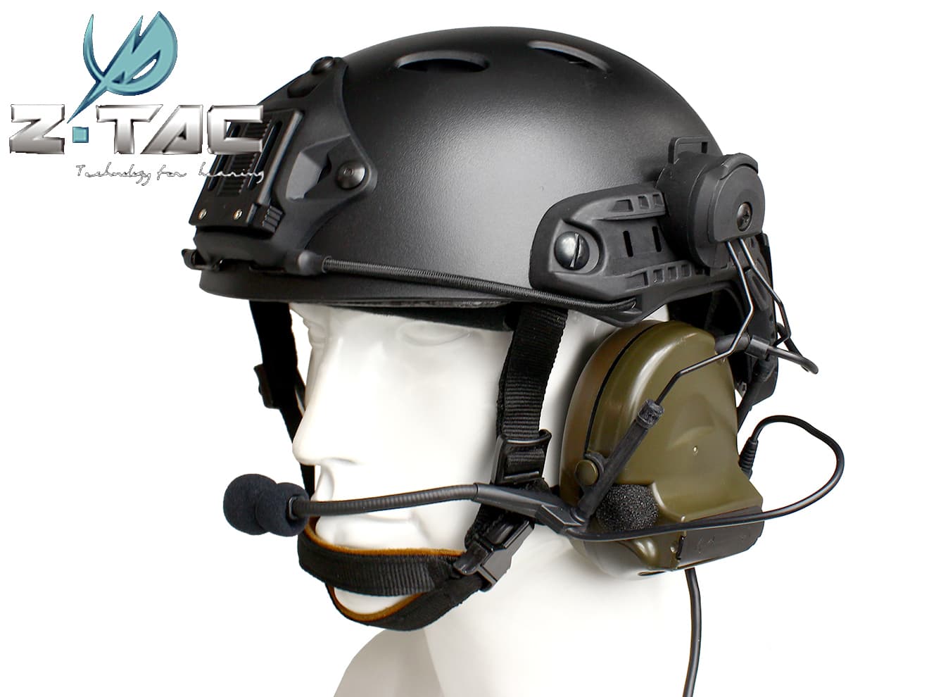 楽天市場】Z-TACTICAL CMTC 2ヘッドセット+OPS CORE CARBONEタイプ