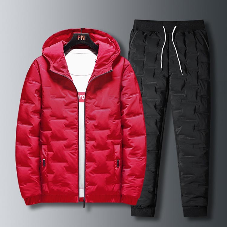 楽天市場】セットアップ メンズ 秋冬 大きいサイズ 上下セット 中綿