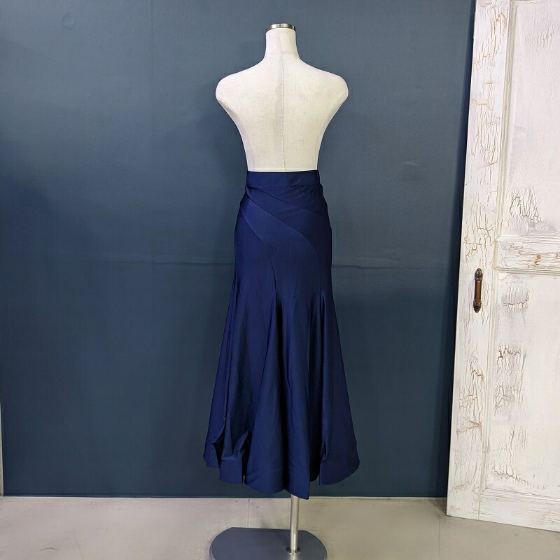 楽天市場】【即日発送】ロングスカート ネイビー ブラック 社交ダンス