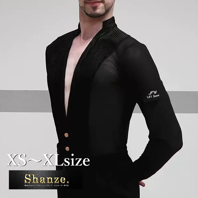 楽天市場】【即日発送】メンズシャツ ラテンシャツ ダンスシャツ