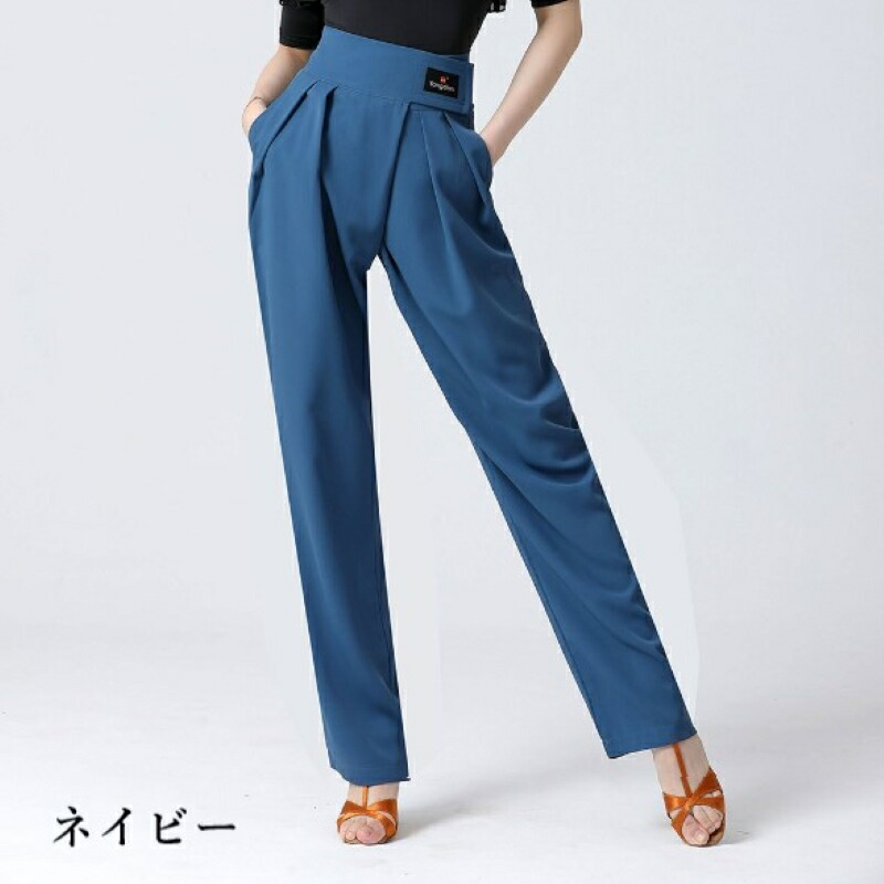 楽天市場】【即日発送】ダンスパンツ タックパンツ マジックテープ