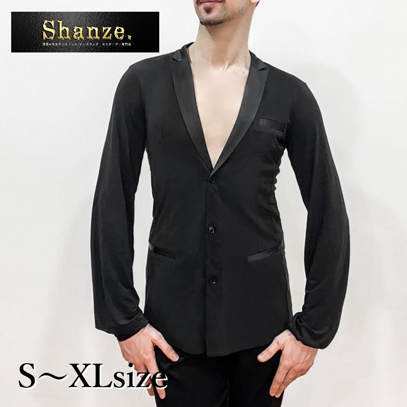 楽天市場】【即日発送】メンズシャツ ラテンシャツ ダンスシャツ