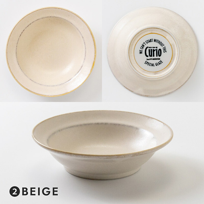 楽天市場】みのる陶器【Curio（クリオ）】135ボウル（Φ13.6×H3.7cm