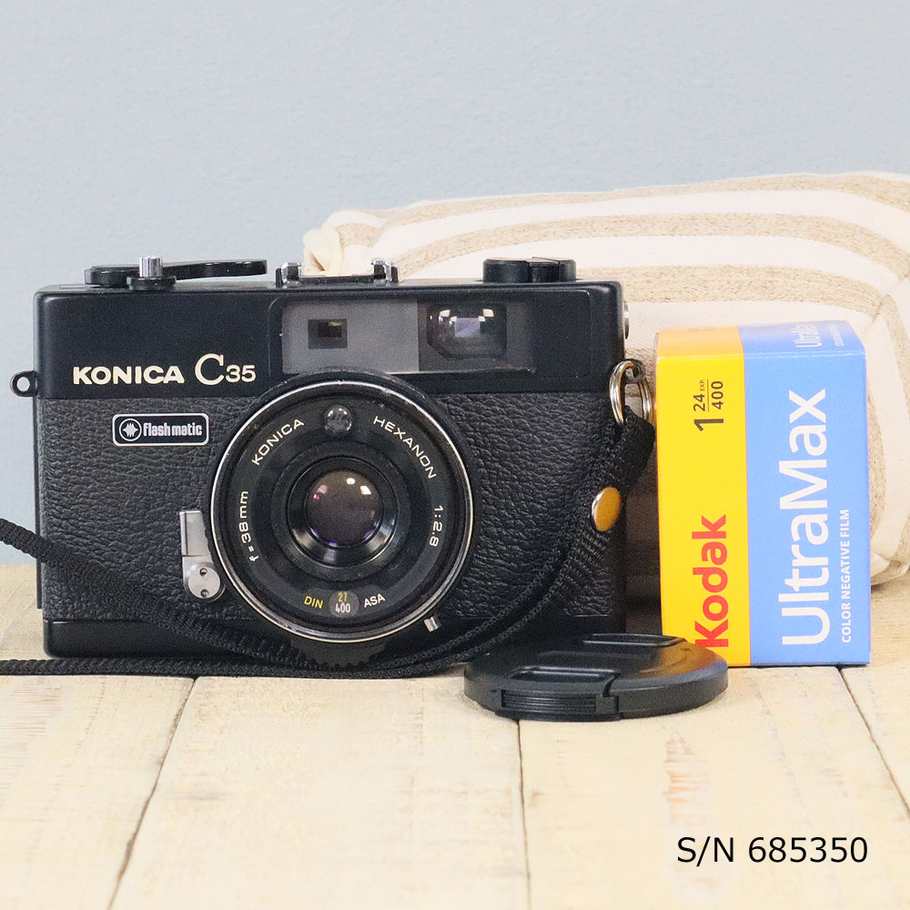 383- KONICA コニカC35 E＆L 分解整備済の完動品 【公式通販】