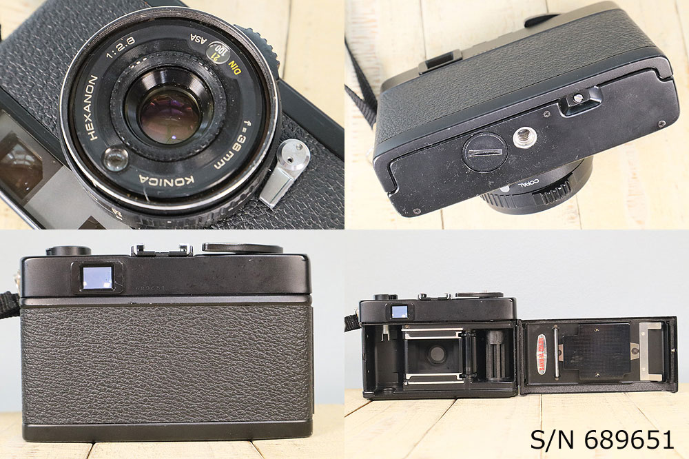 楽天市場】【整備済】【保証付 】 コニカ KONICA C35 Flashmatic