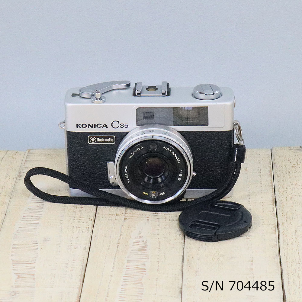 510 KONICA コニカC35 フラッシュマチック 分解整備済みの完動美品