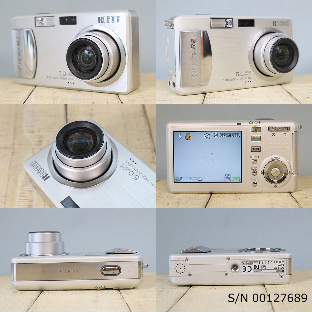 楽天市場】【中古】[作動確認済 返品保証] RICOH Caplio R2 S/N