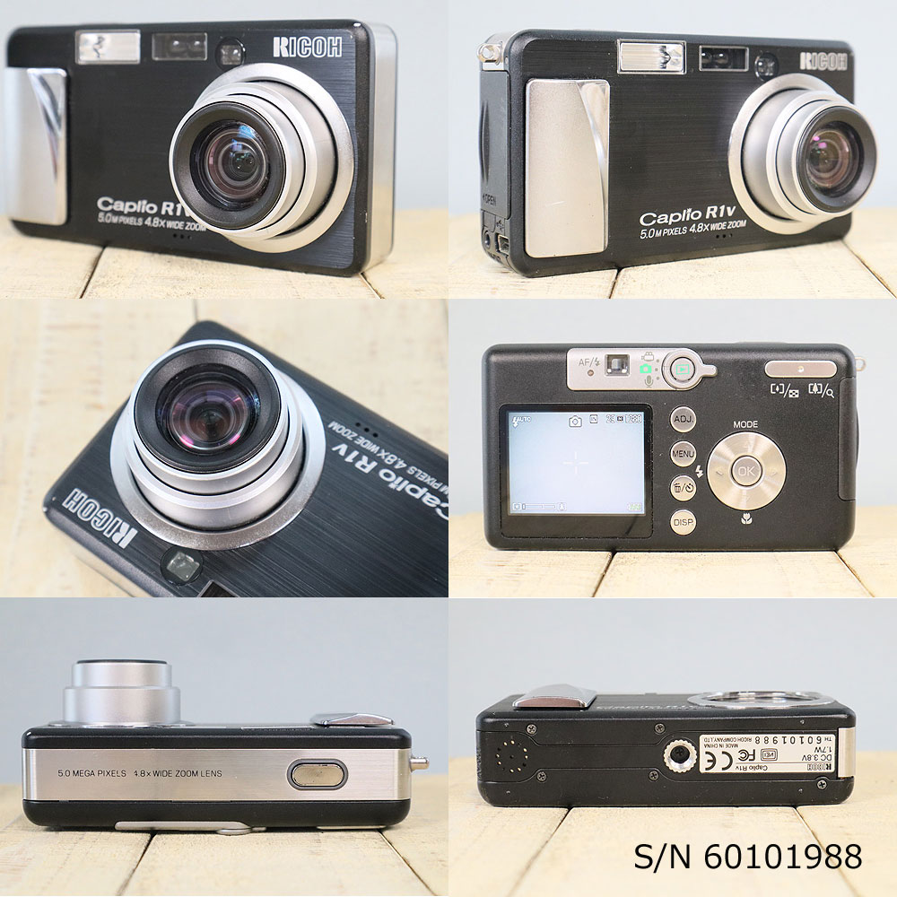 楽天市場】【中古】[作動確認済 返品保証] RICOH Caplio R1v S/N