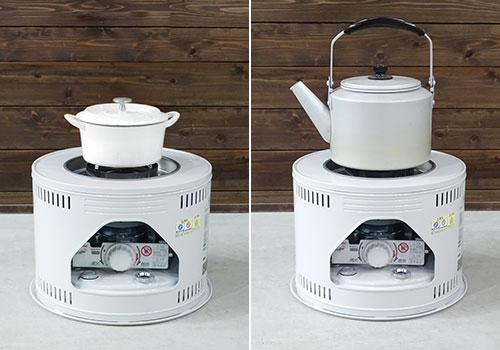 楽天市場】トヨトミ 石油こんろ ホームクッカー HH-210(W)＋専用