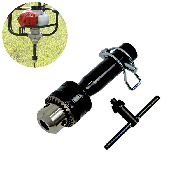 楽天市場】ミナト エンジンオーガー取付用 ドリルチャックアダプター