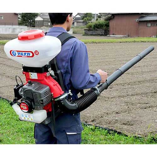 楽天市場】マルナカ 動力散布機 かるっと背負動散 MEM4015 (容量16L