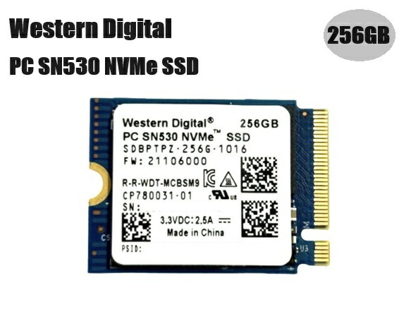 楽天市場】Western Digital製 内蔵SSD SDBPTPZ-256G-1016 PC SN530