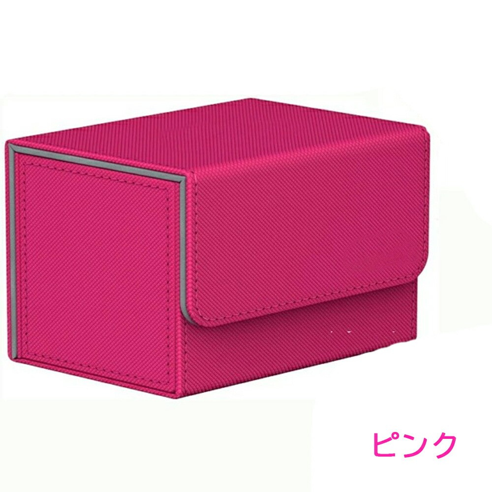 楽天市場】高級 レザー調 デッキケース トレカ トレーディングカード