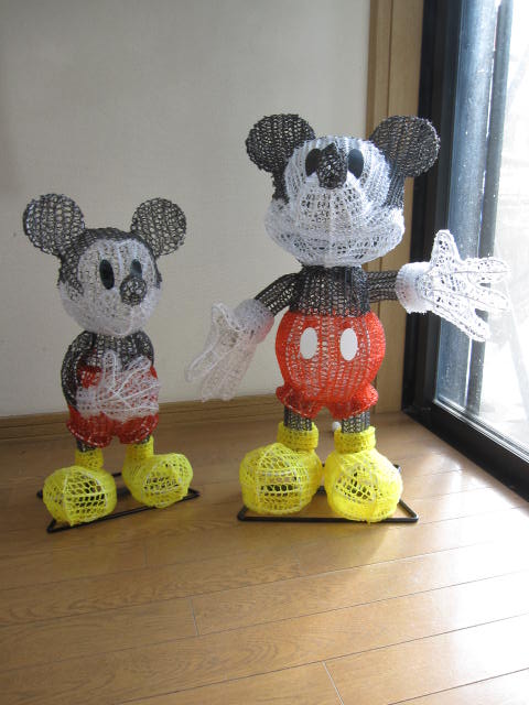 楽天市場】【イルミネーション】 モチーフライト ミッキーマウス