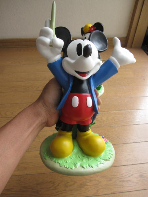 楽天市場】送料無料ディズニー ガーデンスタチュー 指揮者ミッキー