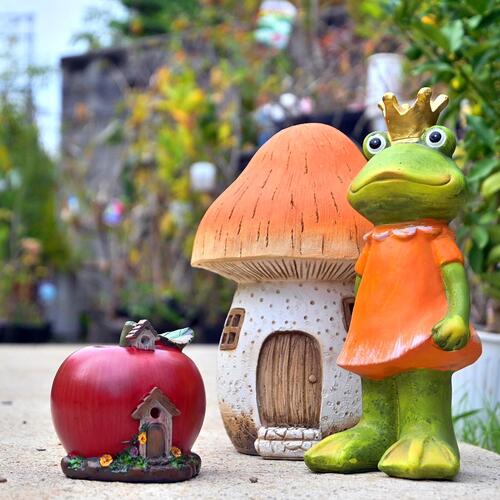 楽天市場】カエル(クラウン) キノコ リンゴ 3つセットカエルの王女と3