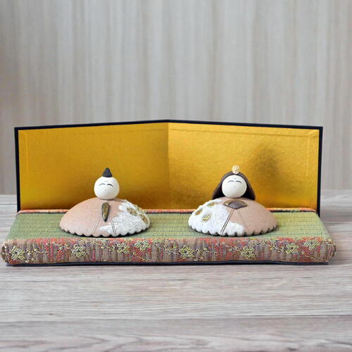 楽天市場】2025年ひな祭り 信楽焼き 明山ひな人形 セット雛人形 丸い