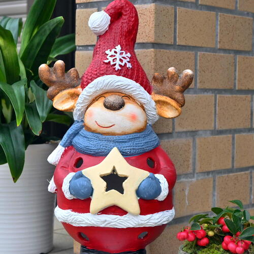 楽天市場】スタンドトリオ クリスマスサンタクロース スノーマン