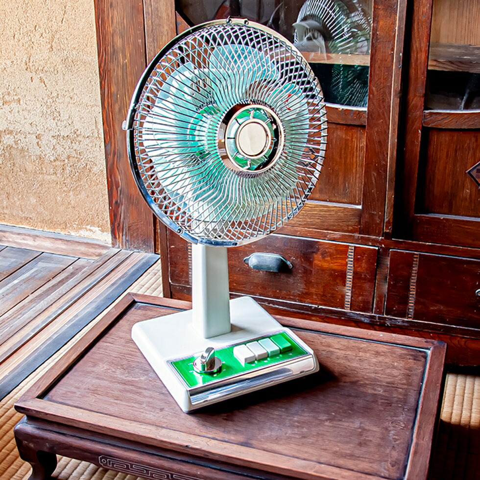 楽天市場】【SNSで話題！】コイズミ レトロ扇風機 ミニ扇風機 KLF-2057