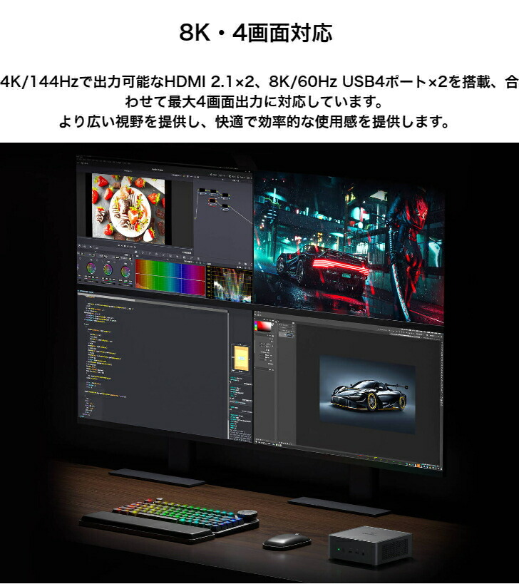 楽天市場】【☆20％クーポン】MINISFORUM UM790Pro ミニpc AMD Ryzen 9