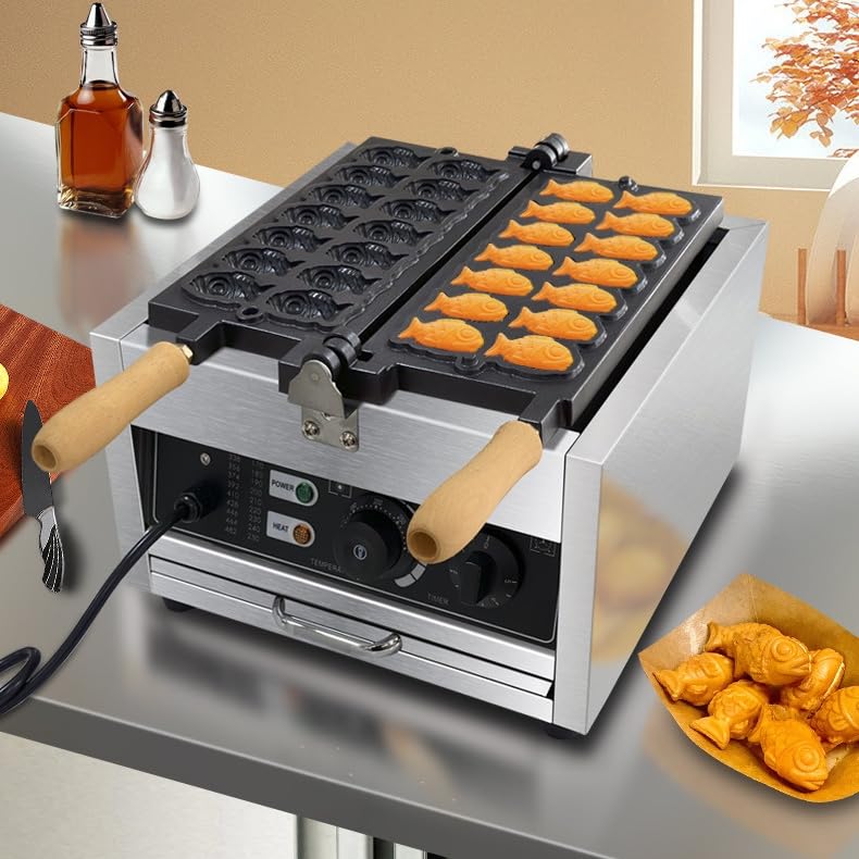 楽天市場】『ポイント4倍!3月限定!』たい焼き機 たい焼き機 家用 商業