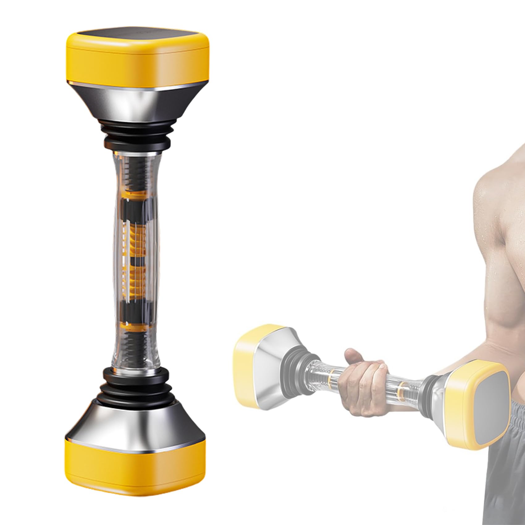 楽天市場】ダンベル 可変式 振動ダンベル 10~30kgの抵抗調整可能 筋