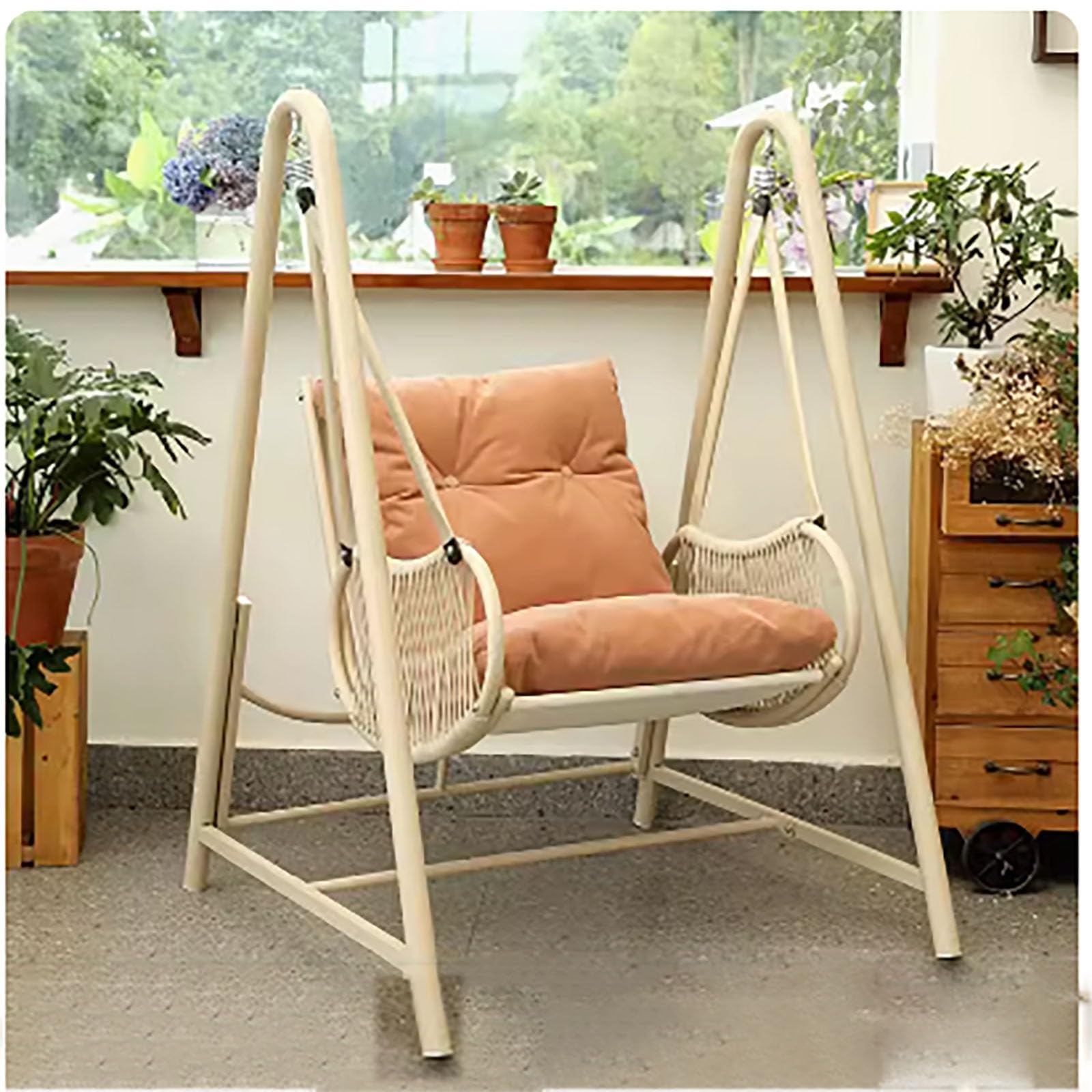 楽天市場】ガーデン ブランコ 屋外 二人乗り 家庭用 テラス ガーデン