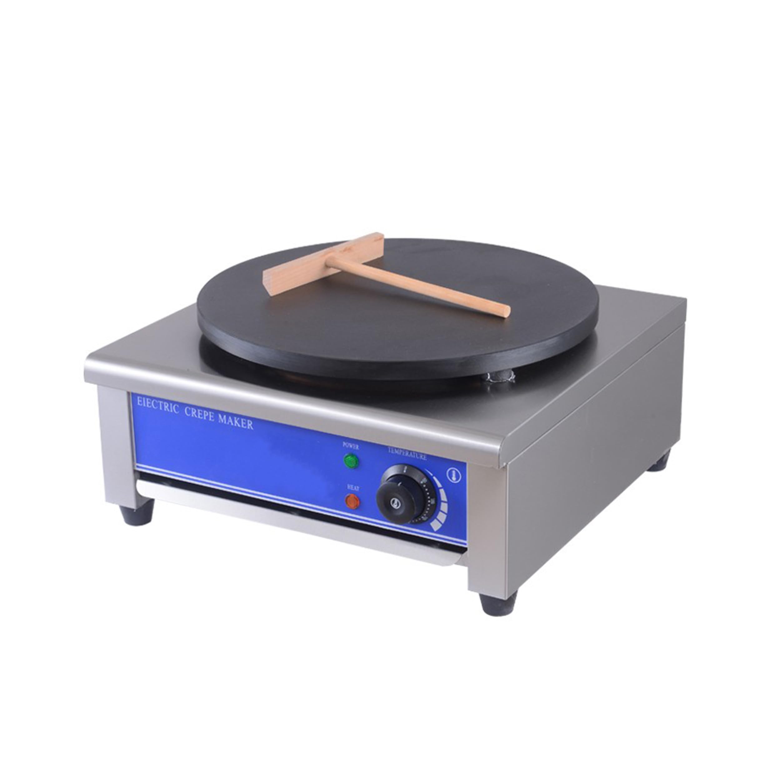 楽天市場】業務用クレープメーカー 温度調節可能 50-300℃ 焦げ付き防止