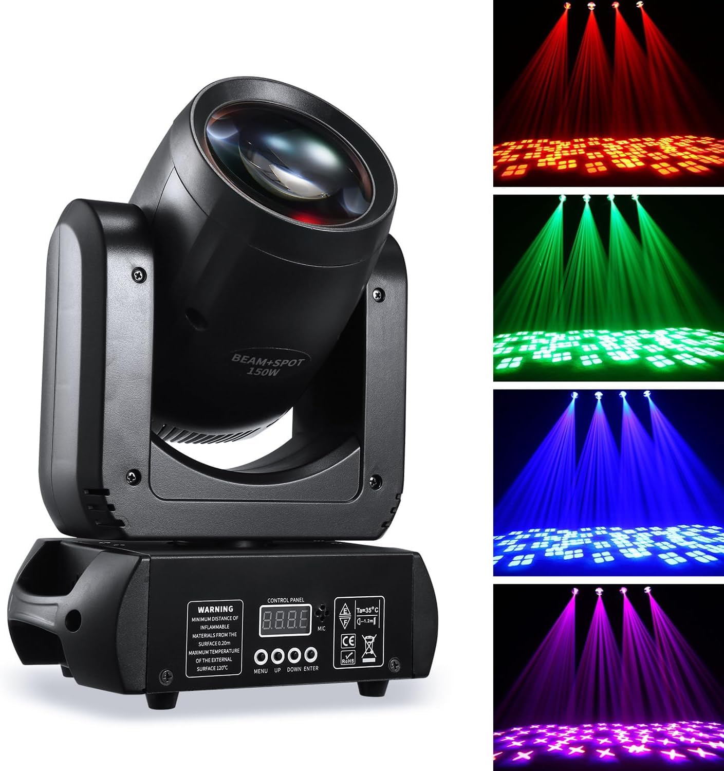 楽天市場】ムービングヘッドライト、18ファセットプリズムステージ