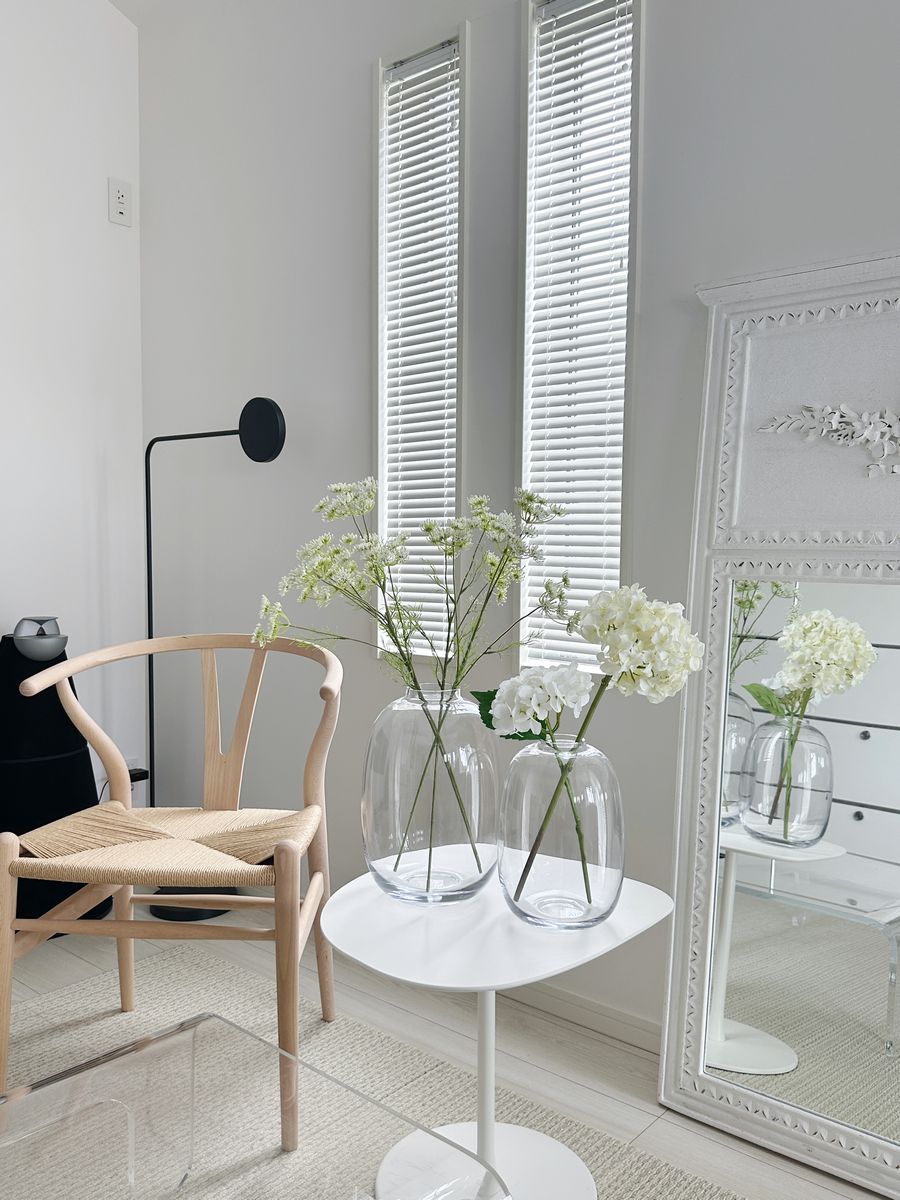 楽天市場】フラワーベース 花瓶 おしゃれ バルーンベース ガラス