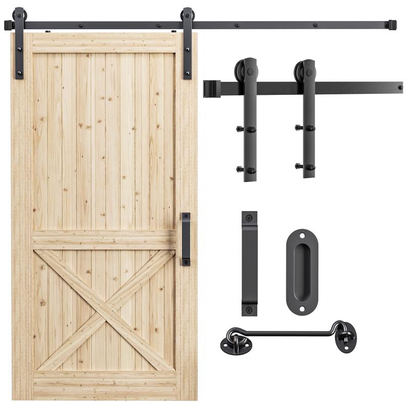 楽天市場】 吊り引き戸レール バーンドア金具 引戸レール 室内ドア