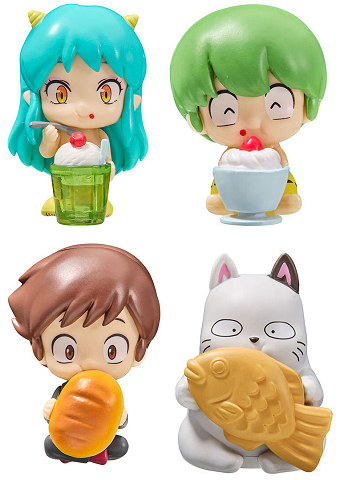 楽天市場】うる星やつら もぐもぐ隊 全4種セット コンプ コンプリート