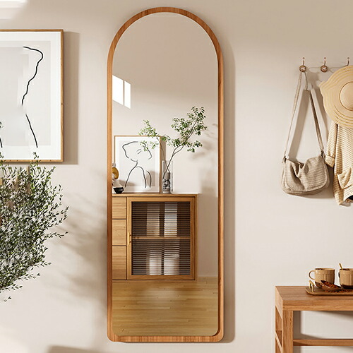 楽天市場】スタンドミラー 高160cm 全身 姿見鏡 おしゃれ 壁掛け 高さ