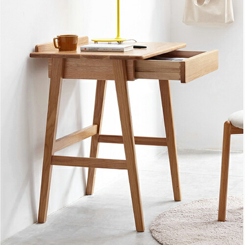 楽天市場】パソコンデスク 引き出し付 収納 学習デスク 幅70cm 木製