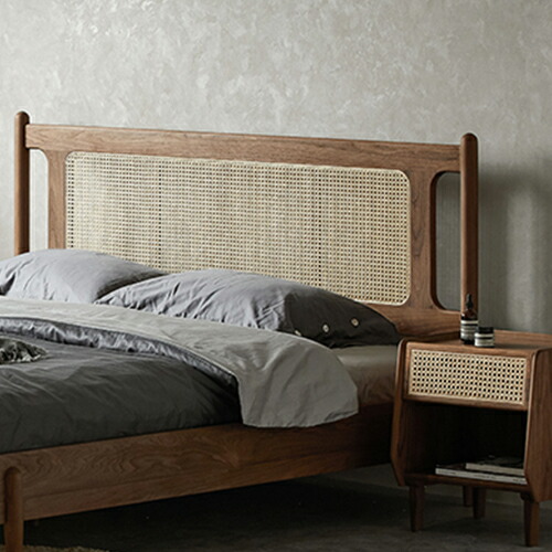 楽天市場】ベッド すのこベッド シングル セミダブル ダブル 宮付き 幅