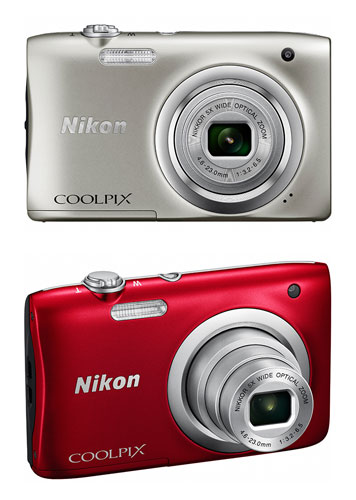 楽天市場】ニコン COOLPIX A100 デジタルカメラ 薄さ19.8mmのスリムで
