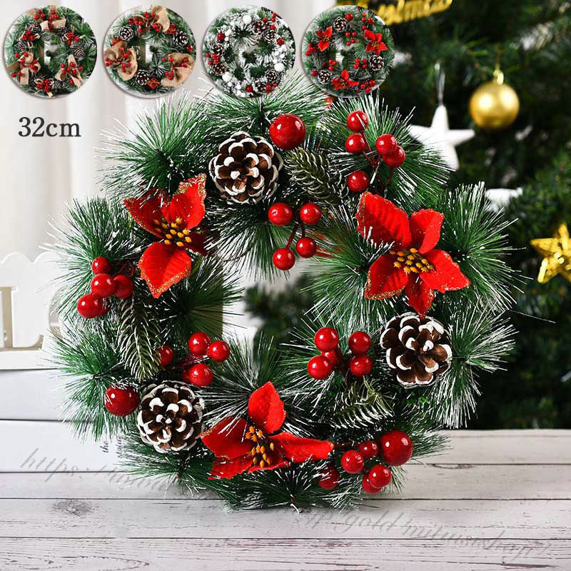 楽天市場】christmas wreathの通販