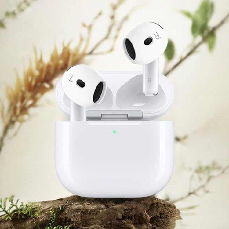楽天市場】お得な2セット AirPods 第4世代 イヤホン シリコンカバー