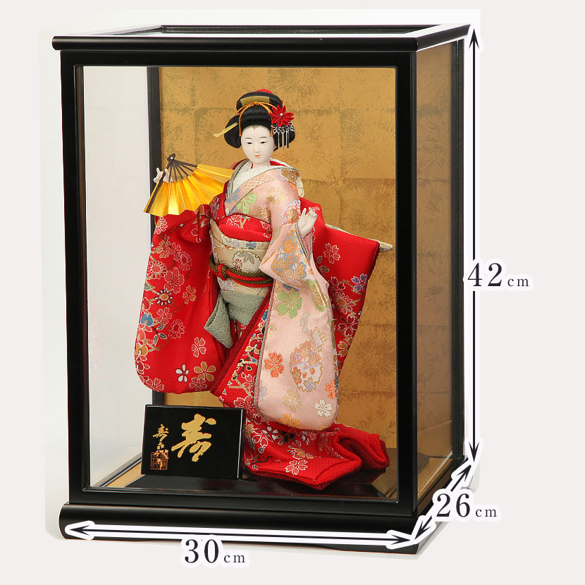 楽天市場】【楽天SS協賛☆3/11迄全品ポイント3倍！】日本人形 6号 寿