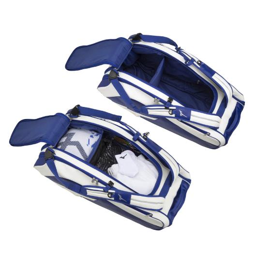 楽天市場】ミズノ公式 ラケットバッグ 9本入れ TOUR09g ブルー