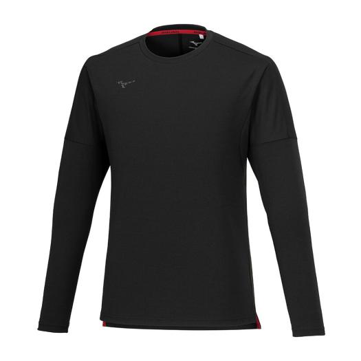 楽天市場】ミズノ公式 ソフトドライTシャツ 長袖 メンズ ブラック