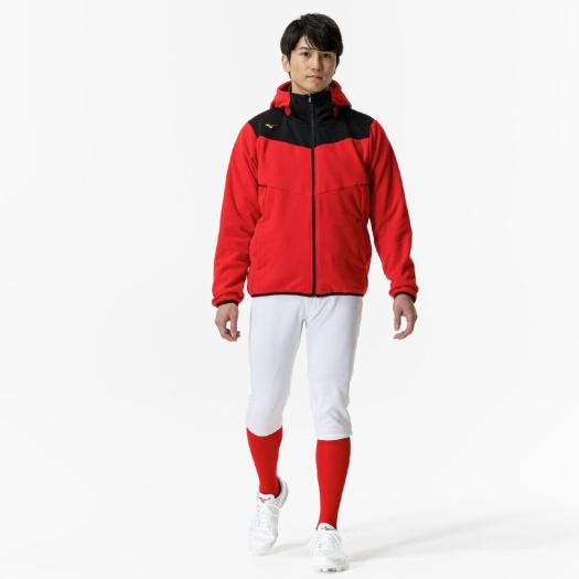 楽天市場】ミズノ公式【ミズノプロ】フリースフーディ 厚手 ユニ