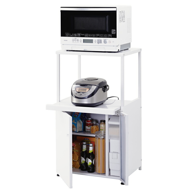 楽天市場】エムケー精工 レンジ台「ファインキッチン」CA-006W