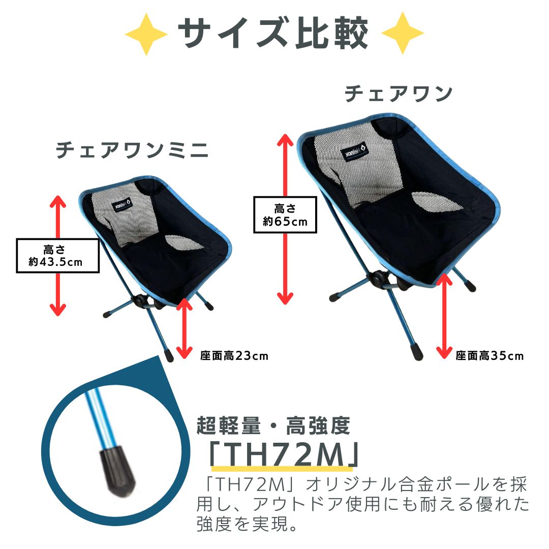 楽天市場】チェアワン ヘリノックス モンベル mont-bell チェアワン